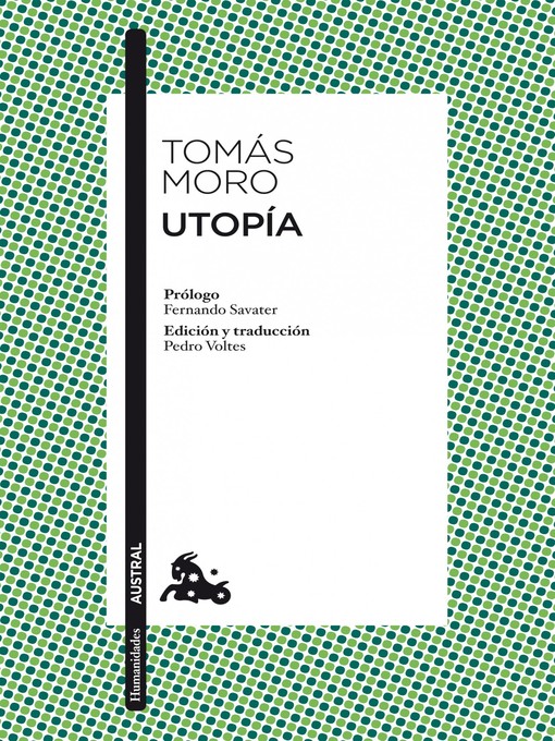Title details for Utopía by Tomás Moro - Available